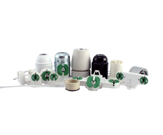 Unsere Lampenfassungen sind im Webshop