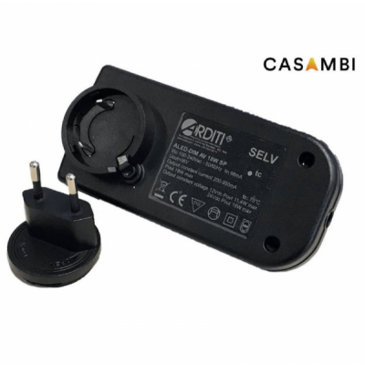 LED Steckernetzgerät MULTI mit CASAMBI dimmbar schwarz EU