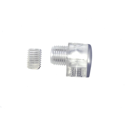 Zugentlaster mit Madenschraube AGM10x1 transparent