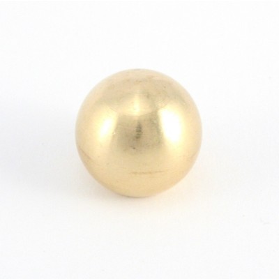 Messing-Kugel, Gew. M10x1, D 16mm