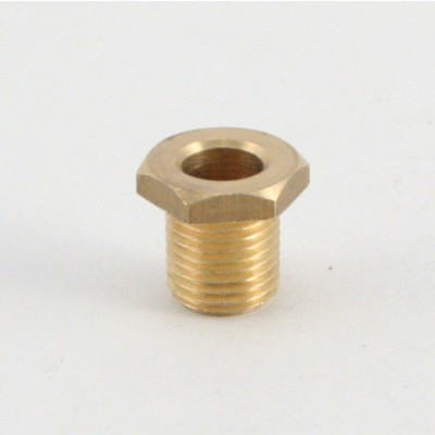 6-kant-Messingnippel Gew.M10x1 Gew.lg.10mm