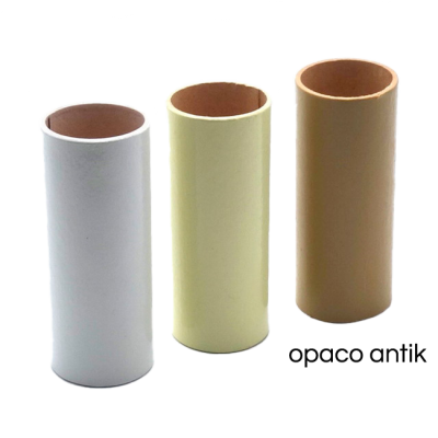 Kerzenhülse für E14-Kerzenfassung Lg. 65mm opaco antik