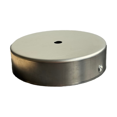 Baldachin D120H32 Eisen roh mit Bügel