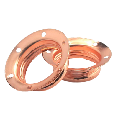 Metallring E27 verkupfert