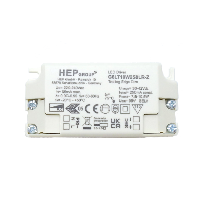 LED Driver 7.5-10.5W 250mA dimmbar