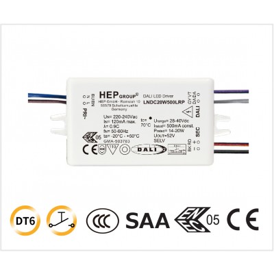 LED Driver 10W 500mA DALI