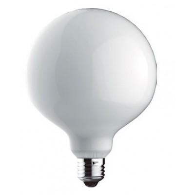 LED Globo G125 10W 230V E27 3000K opal dimmbar