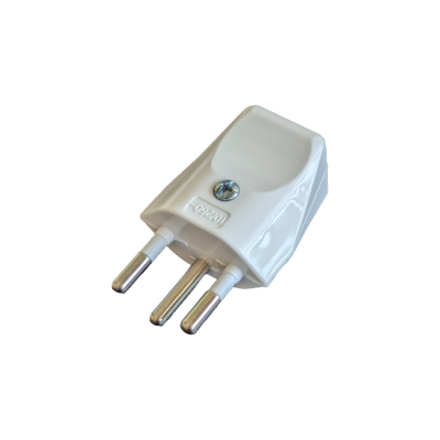 Stecker Typ 12 2P+E weiss