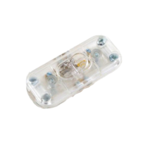 Wippzwischenschalter 300/V/1A/M/T 3-polig transparent