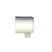 Zugentlaster mit Madenschraube, IG M10x1, weiss