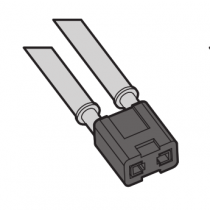Niederspannungs-Halogenfassung G4-GY4 Litze=100cm