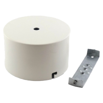 Baldachin D 120x70mm mit Bügel weiss