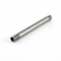 Rohr mit Endgewinde M10x1 Lg. 10 cm Eisen roh