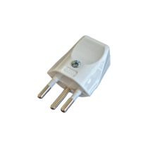 Stecker Typ 12 2P+E weiss