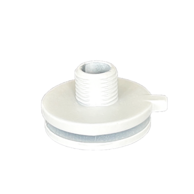 Nippel zu In-Track Adapter M10x1 H=8mm weiss