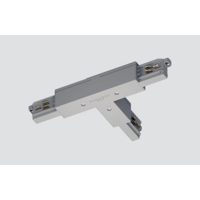 T-Verbinder Schutzleiter extern rechts grau