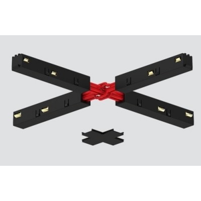 X-Verbinder schwarz