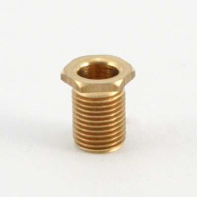 6-kant-Messingnippel Gew.M10x1 Lg.15mm