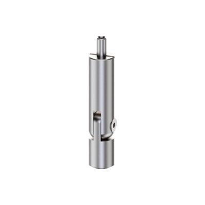 Drahtseilhalter mit Gelenk IG M5 1.2-1.5mm verchromt