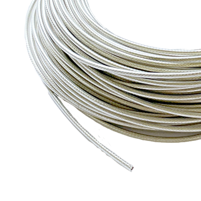 Koax-Kabel 1x0.75mm2+1x0.49mm2 transparent Ø2.8mm Zuschnitt/m