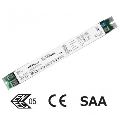 LED Driver 12V/24V 30W DALI Push dimmbar
