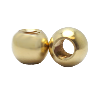 Messing-Kugel, Gew. M10x1, D 20mm