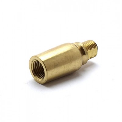 Messing-Gelenk Gew. M10x1 Ø16mm L 37mm