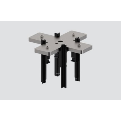Mechanische X-Verbindung für ST2 Schiene schwarz