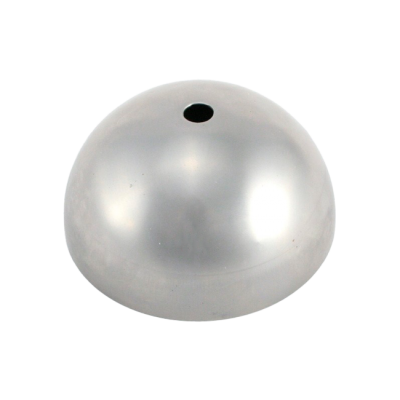 Halbkugel Eisen roh, D 120xh60mm, mit Loch