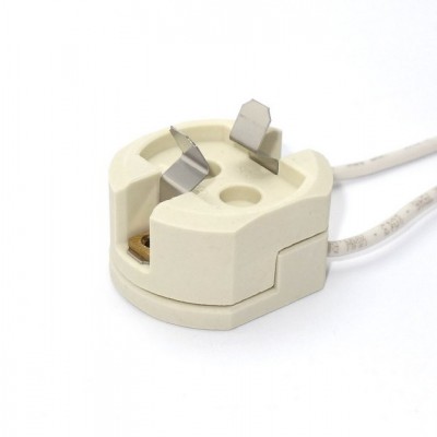 Fassung für Halogen-Metalldampflampen G12 mit M4 Gewinde