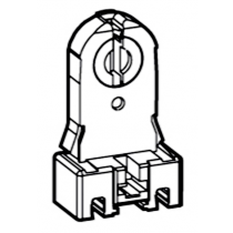 Durchsteckfassung G13, Ausschnitt 10,5x25,5