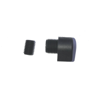 Zugentlaster mit Madenschraube Gew. M10x1 schwarz