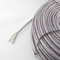 Kabel rund 7x0.75mm2 transparent Ø6.8mm 100m