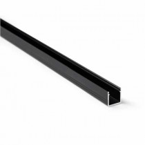 Aluprofil Cube-S 2m schwarz eloxiert