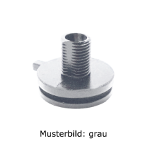 Nippel zu In-Track Adapter M10x1 H=12mm grau