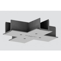 Einbauabdeckung für X-Verbinder weiss