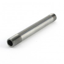 Rohr mit Endgew. M13x1 Lg.10cm Eisen roh