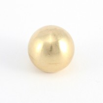 Messing-Kugel, Gew. M10x1, D 16mm