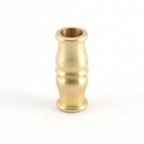 Messingmuffe, D. 16mm x H. 30mm, glatter Durchgang