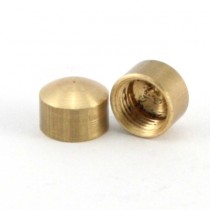 Abschlussknopf Messing