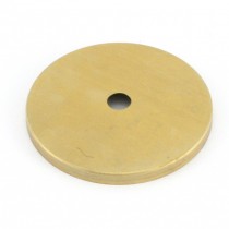 Abdeckung Messing roh D 80 x H 6,5 mm