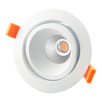 LED Downlight 7W 3000K CRI90 38° dimmbar weiss inkl. LED Driver