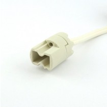 Für Entladungslampen mit Sockel G8,5 - 25cm Silikonkabel