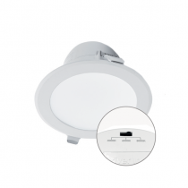 LED Downlight Einbau 25W ww/nw/cw D 225mm weiss