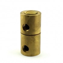 Bridge-Gelenke aus Messing, D:28x60mm 2 x Gew.M10x1
