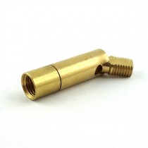Messing-Dreh-Kippgelenk Ø10mm IG+AG M8x1 Länge 43mm