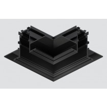 Mechanische Eckverbindung für ST14 Schiene horizontal schwarz