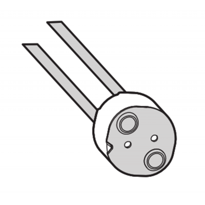 Niederspannungs-Halogenfassung G6,35