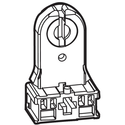 Durchsteckfassung G13