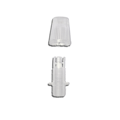 2-teiliger Zugentlaster transparent